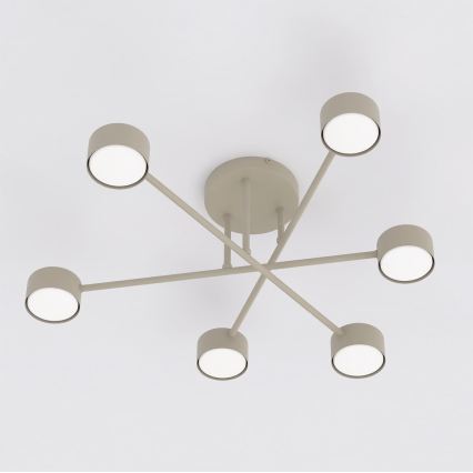 Plafoniera HALO 6xGX53/10W/230V beige