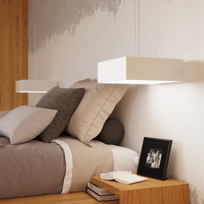 Plafoniera HORUS 45 3xE27/60W/230V bianco