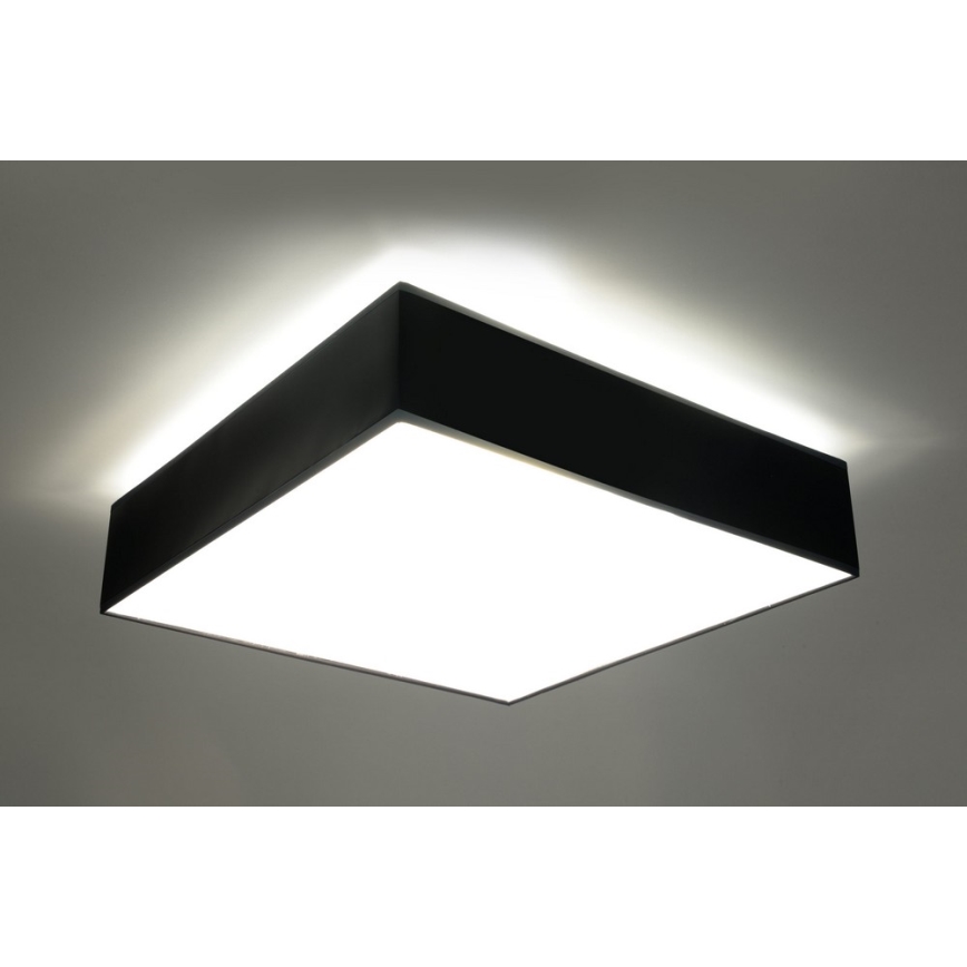 Plafoniera HORUS 45 3xE27/60W/230V nero