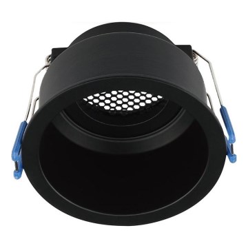 Plafoniera incasso GU10 diam. 9 cm nero