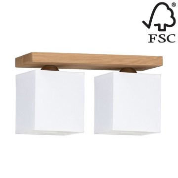 Plafoniera INGER 2xE27/25W/230V - certificato FSC