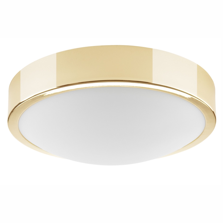Plafoniera JONAS 1xE27/60W/230V diametro 26 cm oro