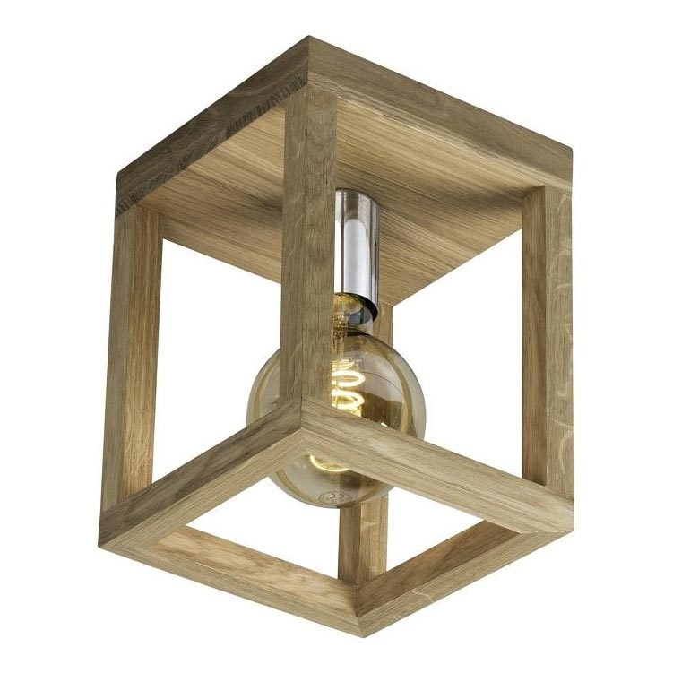 Plafoniera KAGO 1xE27/60W/230V quercia opaco