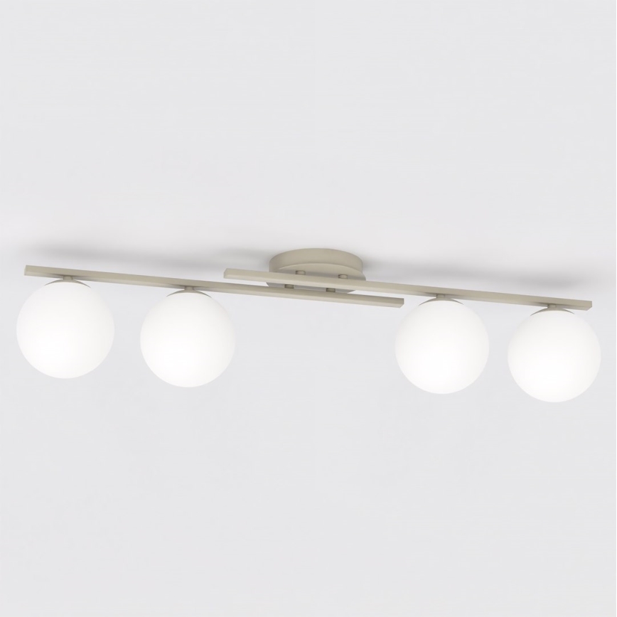 Plafoniera KAIRO 4xE14/10W/230V beige