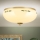 Plafoniera LANDHAUS 3xE27/60W/230V Ø 35 cm ottone/beige/verde