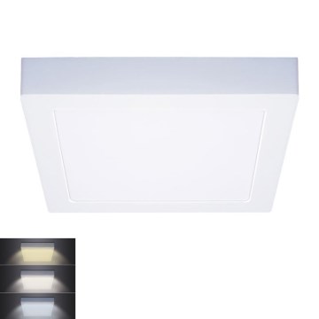 Plafoniera LED/12W/230V 3000/4000/6000K 17x17 cm bianca