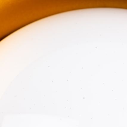 Plafoniera LED/12W/230V Ø 32 cm taupe/oro