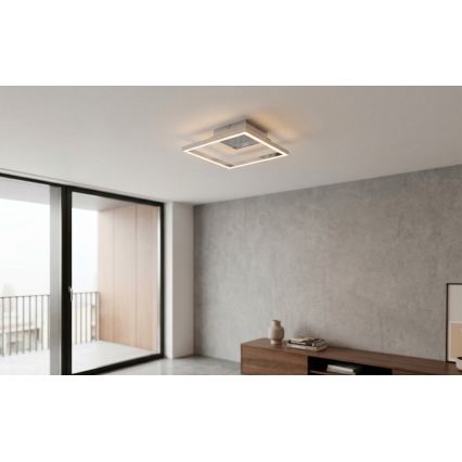 Plafoniera LED/14W/230V cromo lucido
