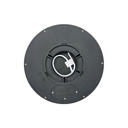 Plafoniera LED/18W/230V 3000/4000/6500K Ø 23 cm nera