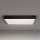 Plafoniera LED 215W/230V 3000/4000/6500K 80x80 cm nera