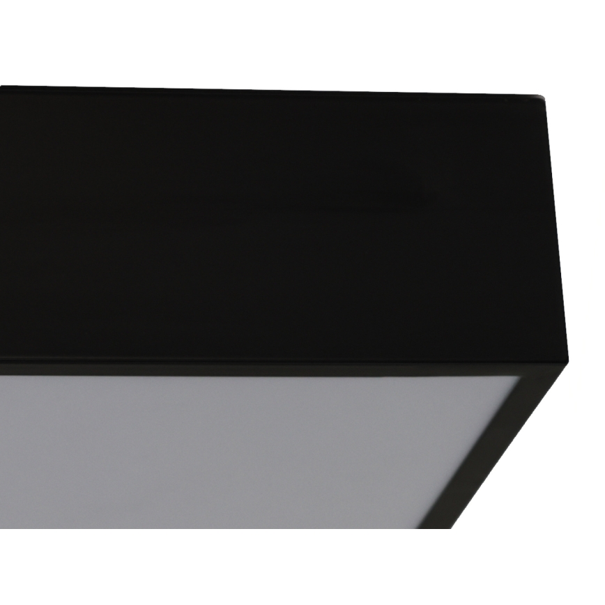 Plafoniera LED 215W/230V 3000/4000/6500K 80x80 cm nera