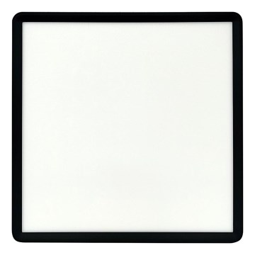 Plafoniera LED/32W/230V 3000/4000/6500K 40x40 cm nero