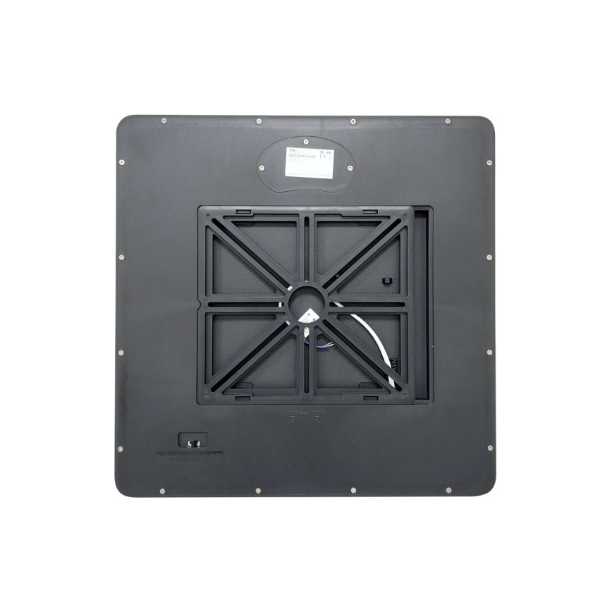 Plafoniera LED/32W/230V 3000/4000/6500K 40x40 cm nero