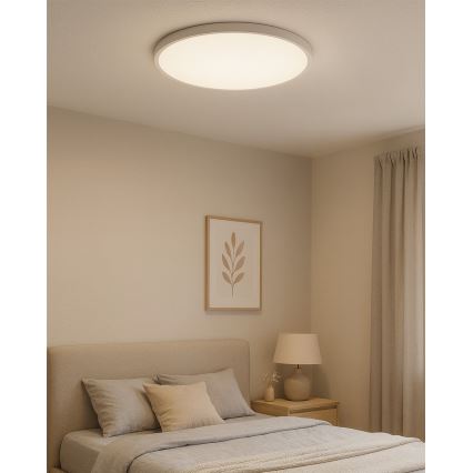 Plafoniera LED/32W/230V 3000/4000/6500K Ø 40 cm bianca