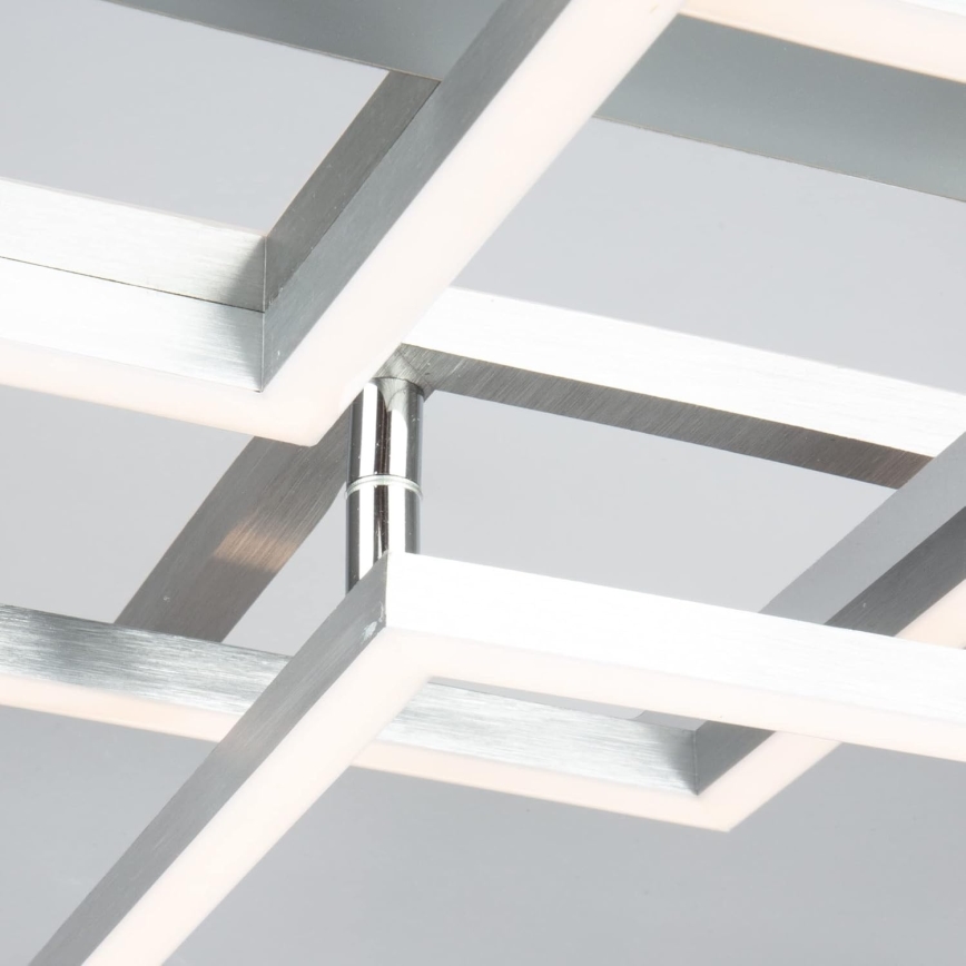 Plafoniera LED/33W/230V 3000K cromo opaco