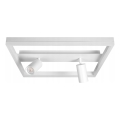 Plafoniera LED/38W/230V + 2xGU10/30W bianca