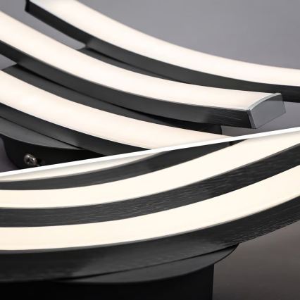 Plafoniera LED 3xLED/6W/230V 2700K nera