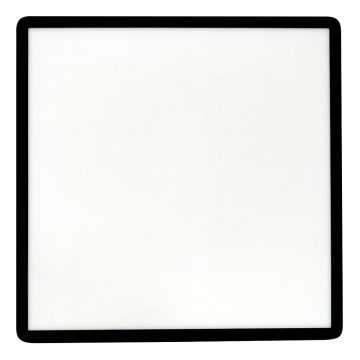 Plafoniera LED/40W/230V 3000/4000/6500K 50x50 cm nera