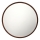 Plafoniera LED 40W/230V 3000/4000/6500K Ø 50 cm marrone