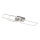 Plafoniera LED/42W/230V 3000K cromo opaco