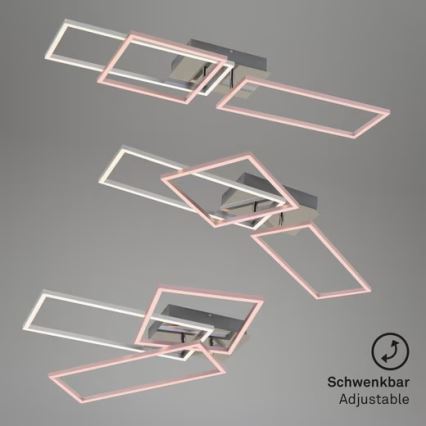 Plafoniera LED/42W/230V 3000K cromo opaco