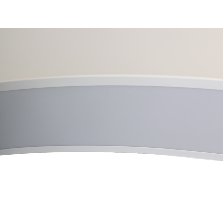 Plafoniera LED/80W/230V 3000/4000/6500K Ø 80 cm bianca