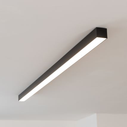 Plafoniera LED ALLDAY BASIC LED/20/30/40W/230V 2700/4000/6000K 120 cm nera