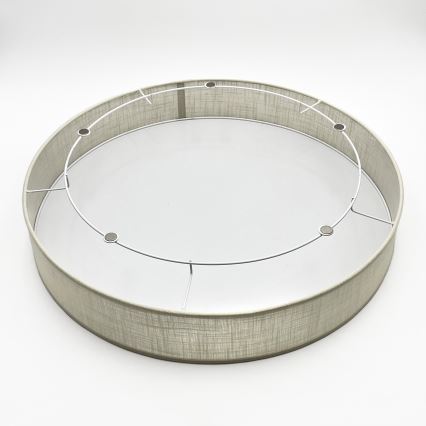 Plafoniera LED BELLADONNA - 36W, 230V, diametro 50 cm, crema/rovere