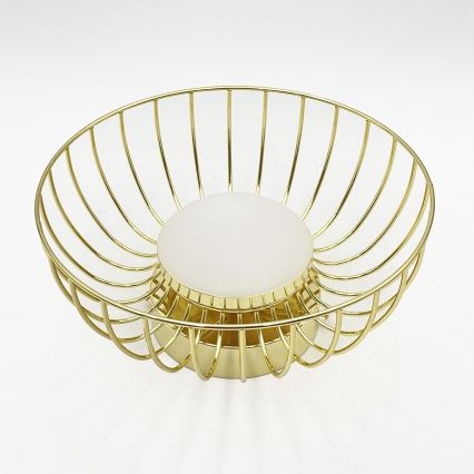Plafoniera LED BETSY LED/12W/230V Ø 25 cm dorata