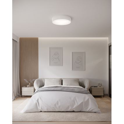 Plafoniera LED CLEO LED/43W/230V 3000K diam. 40 cm bianco