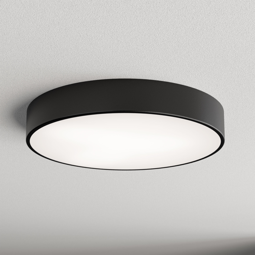 Plafoniera LED CLEO LED/69W/230V 3000K diam. 50 cm nero