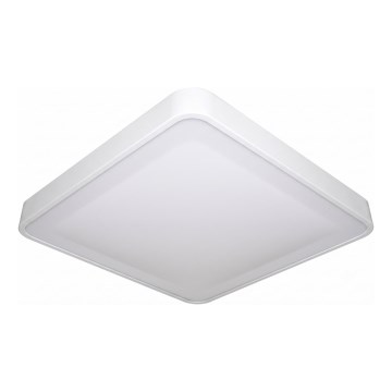 Plafoniera LED con sensore di movimento e sensore crepuscolare WILTON LED/24W/230V 4000K 33x33 cm bianca
