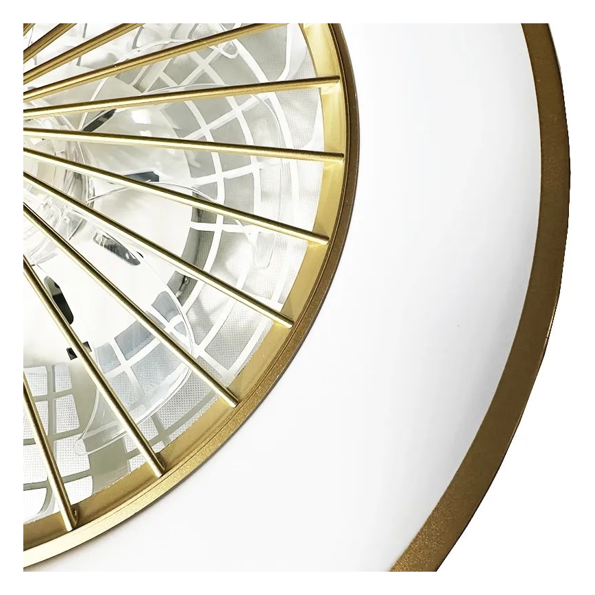 LED Plafoniera dimmerabile con ventilatore OPAL LED/48W/230V 3000-6500K + telecomando