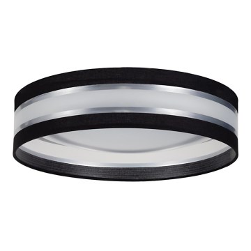 Plafoniera LED CORAL LED/24W/230V nero/argento