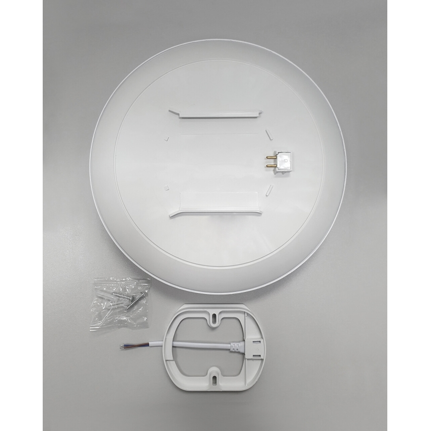 Plafoniera LED da bagno CIRCLE LED/24W/230V 4000K diametro 37 cm IP44 bianco