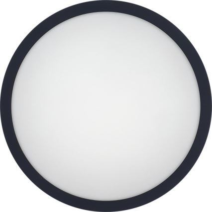 Plafoniera LED da bagno con sensore ELLÉ LED/24W/230V 3000/4000/6500K diametro 26 cm IP54 antracite