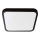 Plafoniera LED da bagno LED/18W/230V 4000K IP44 25x25 cm nero