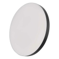 Plafoniera LED da bagno LED/32W/230V 3000/4000/5700K IP55 nero