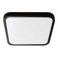Plafoniera LED da bagno SAMSUNG CHIP LED/18W/230V IP44 6500K 25x25 cm nero
