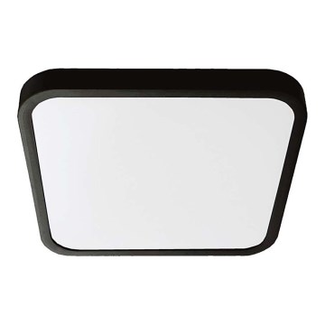 Plafoniera LED da bagno SAMSUNG CHIP LED/24W/230V IP44 6500K 29x29 cm nero