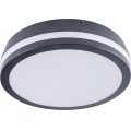 Plafoniera LED da esterno con sensore di movimento BENO LED/12/18W/230V 3000/3500/4000K IP65 antracite arrotondato
