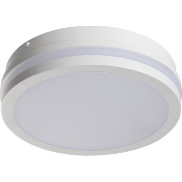 Plafoniera LED da esterno con sensore di movimento BENO LED/12/18W/230V 3000/3500/4000K IP65 bianco arrotondato