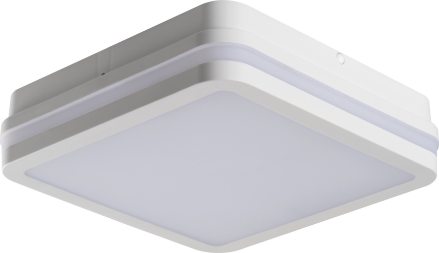 Plafoniera LED da esterno con sensore di movimento BENO LED/12/18W/230V 3000/3500/4000K IP65 bianco quadrato