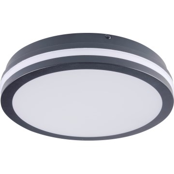 Plafoniera LED da esterno con sensore di movimento BENO LED/24/30W/230V 3000/3500/4000K IP65 antracite arrotondato