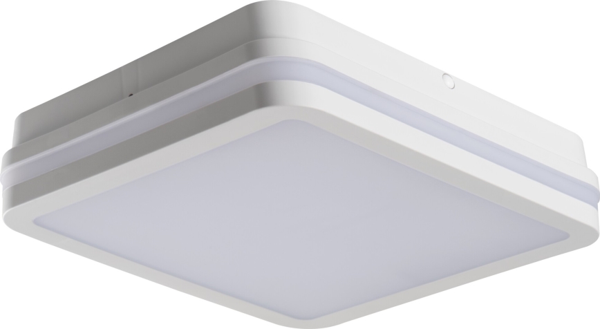 Plafoniera LED da esterno con sensore di movimento BENO LED/24/30W/230V 3000/3500/4000K IP65 bianco quadrato