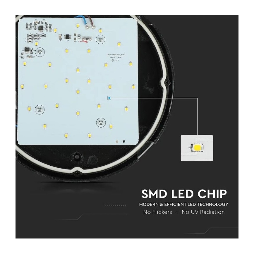 Plafoniera LED da esterno LED/12W/230V IP54