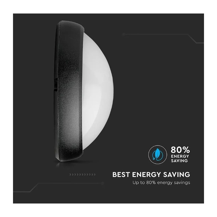 Plafoniera LED da esterno LED/12W/230V IP54