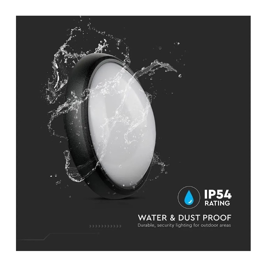 Plafoniera LED da esterno LED/12W/230V IP54