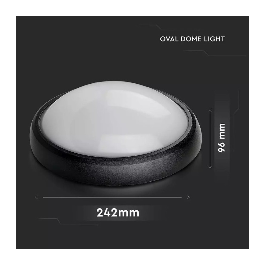 Plafoniera LED da esterno LED/12W/230V IP54