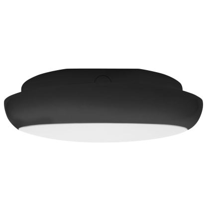 LED Dimmerabile per esterni soffitto chiaro STROPY LED/12/15/18/22W/230V 3000/4000/6000K IP65 nero